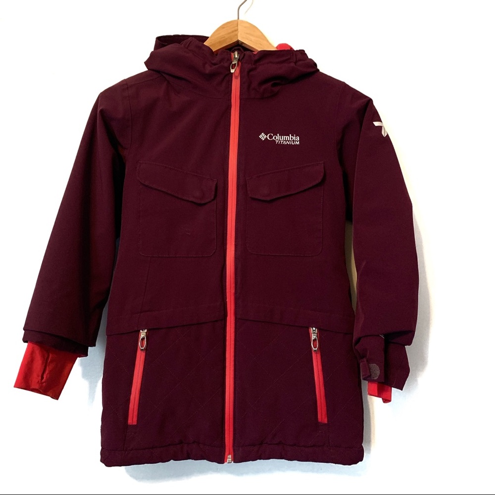 Girls Columbia Titanium Thermal Insulated Coat